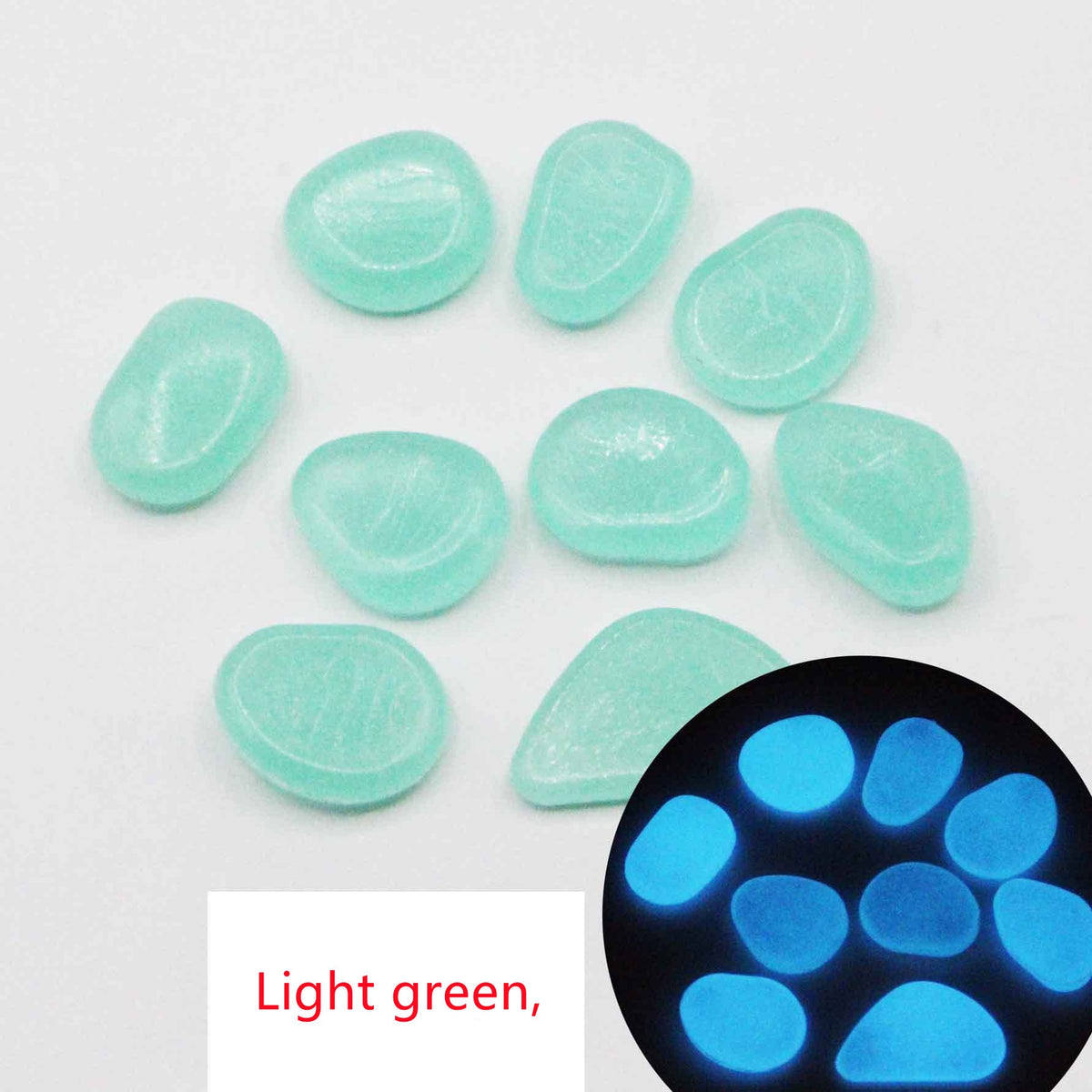 Garden Aquarium Luminous Stone Artificial Fluorite Fluorescent