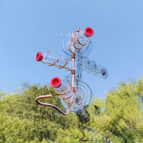 Garden Bird Feeder Supplies Hummingbird Drinker Suction Cup Easy