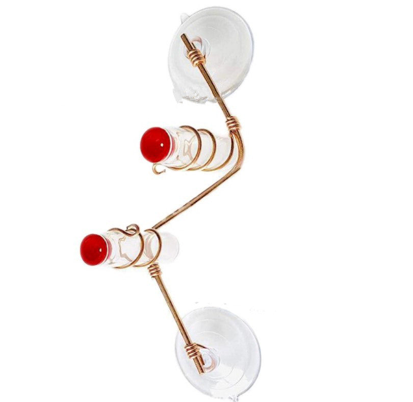 Garden Bird Feeder Supplies Hummingbird Drinker Suction Cup Easy
