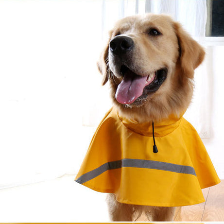 Pet Raincoat Dog Labrador Golden Retriever Large And Medium-sized