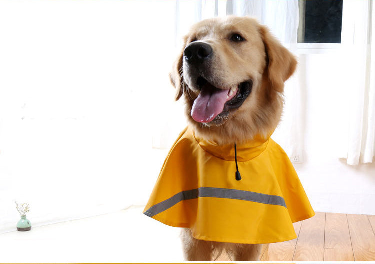 Pet Raincoat Dog Labrador Golden Retriever Large And Medium-sized