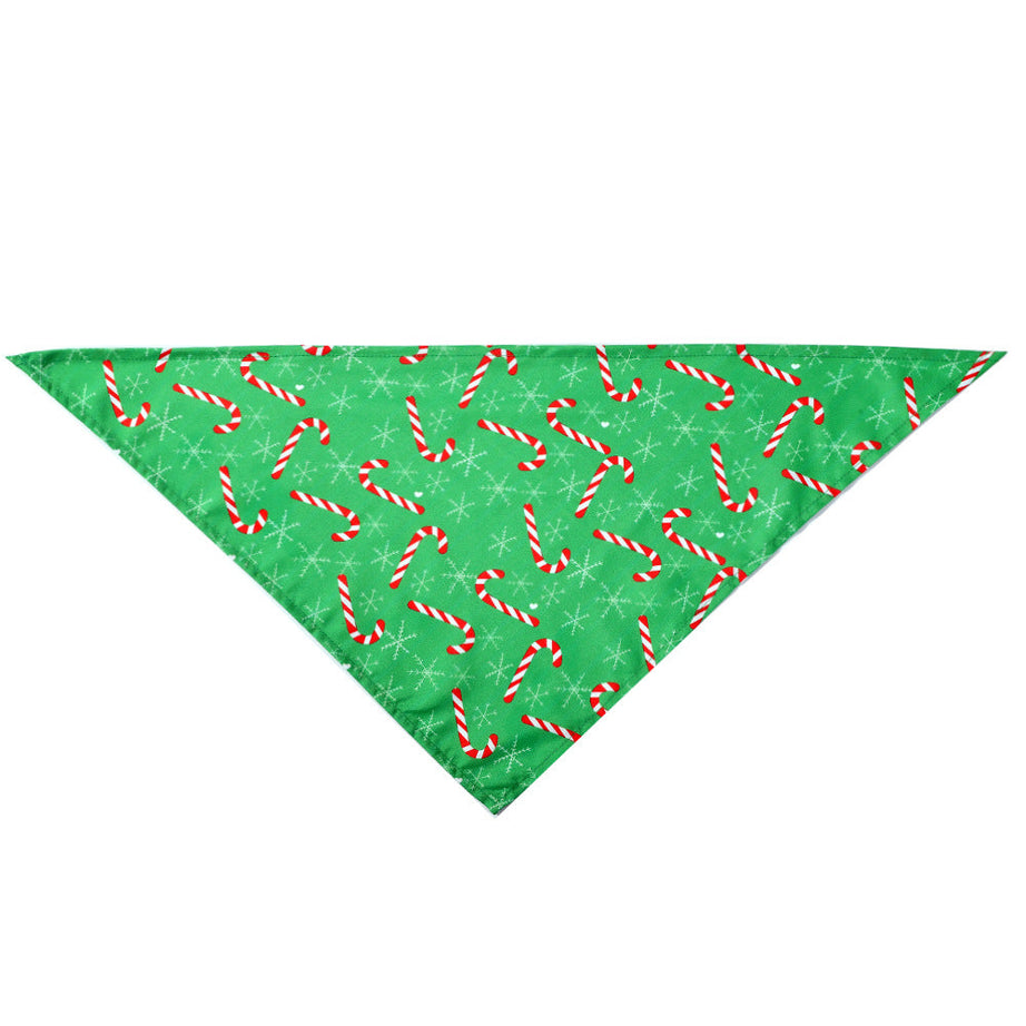 Christmas Pet Saliva Towel Dog Triangle Scarf Cat