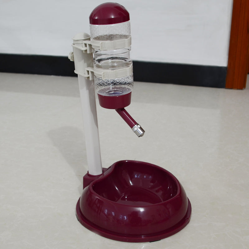 Dog Drinking Fountain Pet Automatic Hanging Teddy Water Bowl
