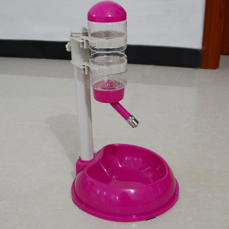Dog Drinking Fountain Pet Automatic Hanging Teddy Water Bowl