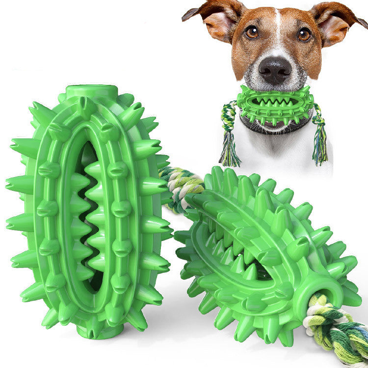 Dog Toy With Rope Fairy Ball Molar Stick Toothbrush Vent Chew