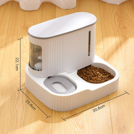 Cat Automatic Drinking Fountain Feeder Integrated Water Pet Supplies