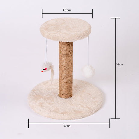 Cat Scratching Post Claw Grinder Vertical Non-dandruff