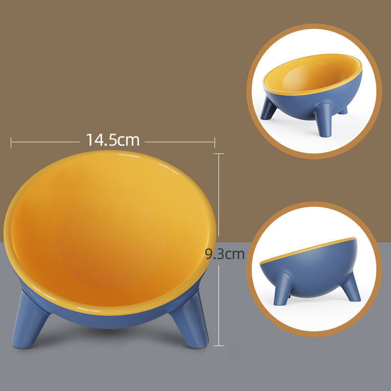 Cat Dog Bowl With Stand Pet Feeding Food Bowls Dogs Bunny Rabbit