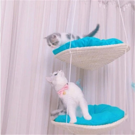 Cat Climbing Frame Litter Tree Jumping Platform Scratching
