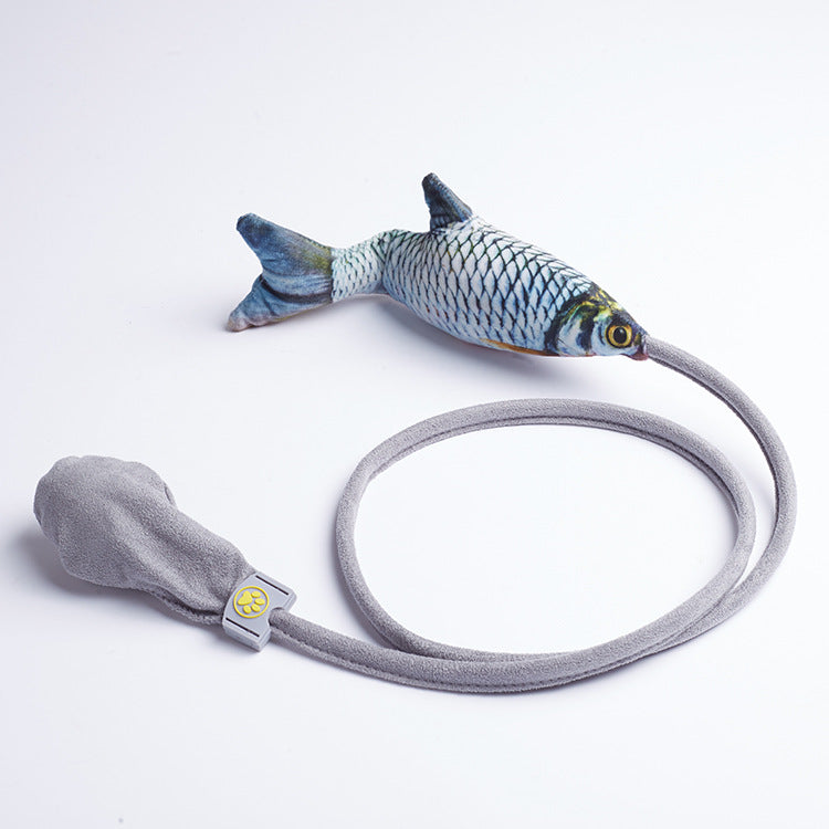 Creative Pet Funny Cat Artifact Simulation Fish Toy Interactive