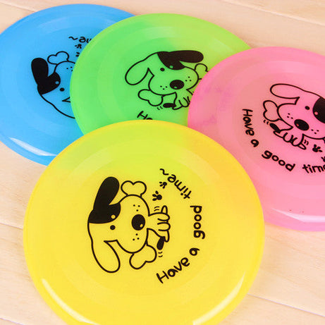 Silicone Flying Saucer Funny Pets Dog Cat Toy Game Discs Resistant
