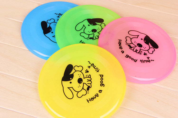 Silicone Flying Saucer Funny Pets Dog Cat Toy Game Discs Resistant