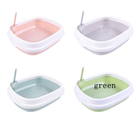Large Cat Litter Box Detachable Anti-splashing Pet Supplies