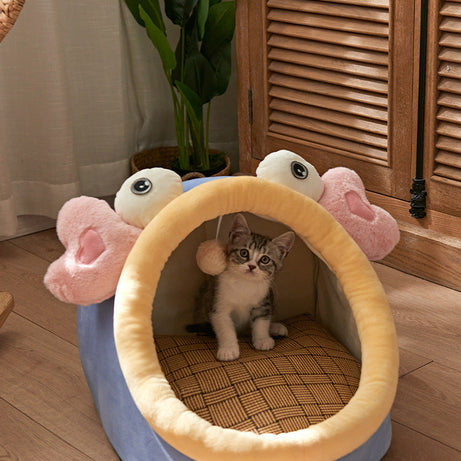 Cat Litter Four Seasons Universal Summer House Bed Villa Removable