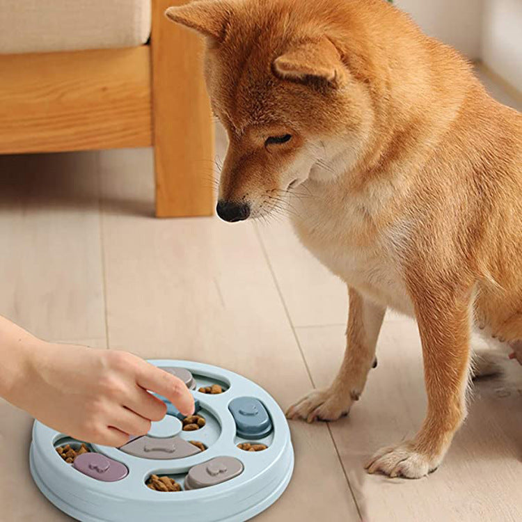 Manufacturers Stock Household Pets Dog Puzzle Feeding Bowls Puzzles