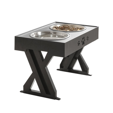 Pet Bowl Dog Pet Feeder Stainless Steel Folding