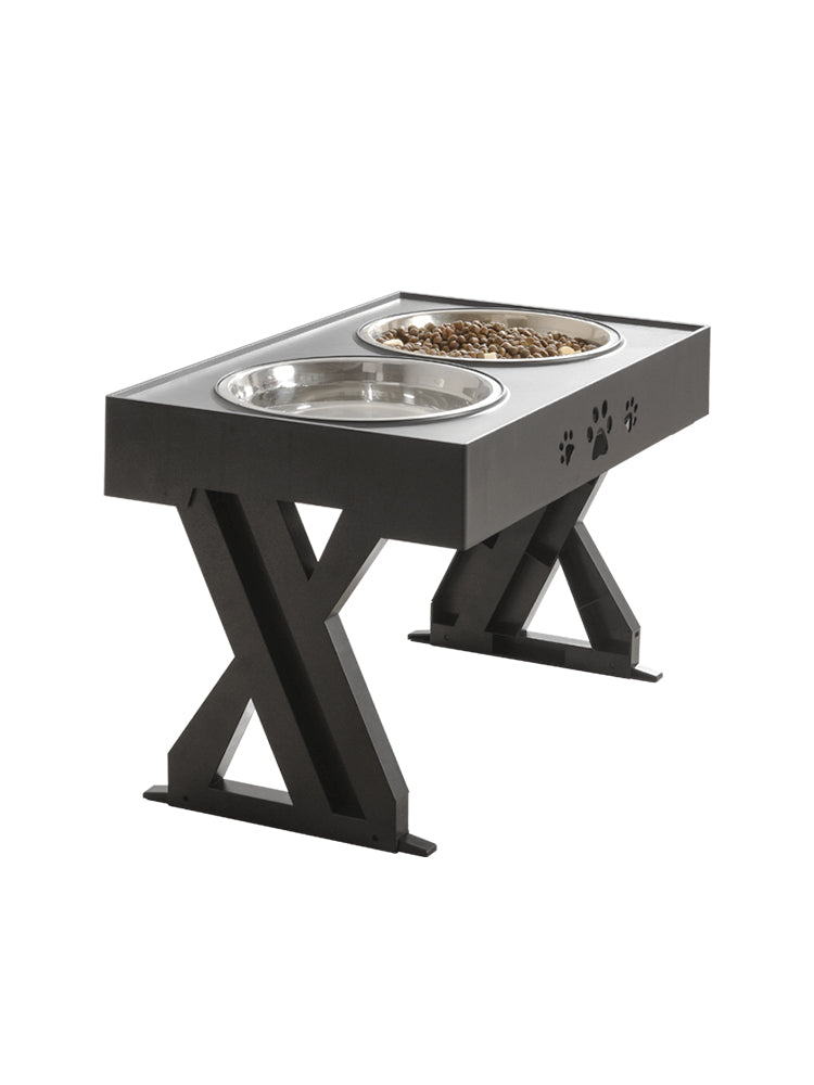 Pet Bowl Dog Pet Feeder Stainless Steel Folding