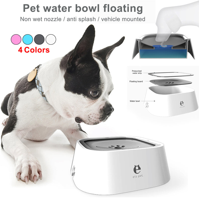 Pet Feeding Bowls Not Wetting Mouth No Spill Cat Bowl Prevent