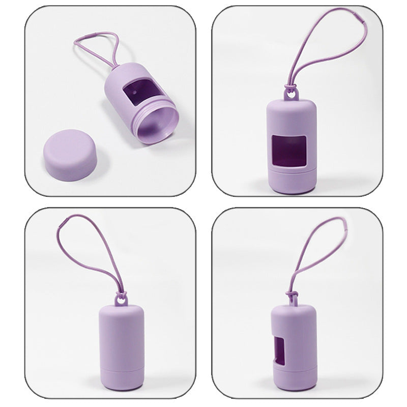 Portable Pvc Poop Bag Dispenser Dog Waste Holder