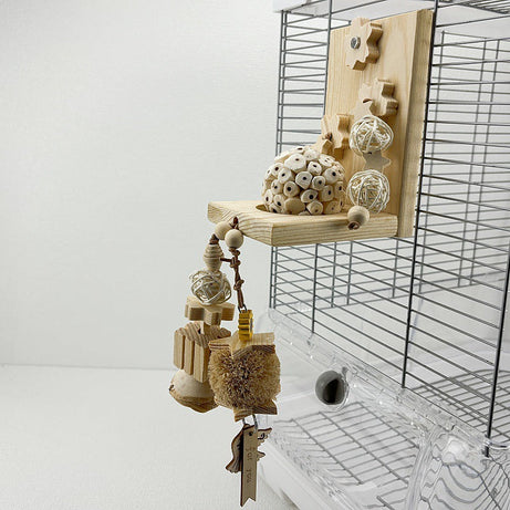 Parrot Natural Ricepaperplant Pith Ball Safety Plant Gnawing Molar