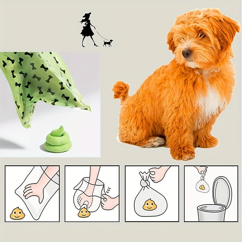 Environmentally Friendly Biodegradable Pet Litter Bags Dog Waste