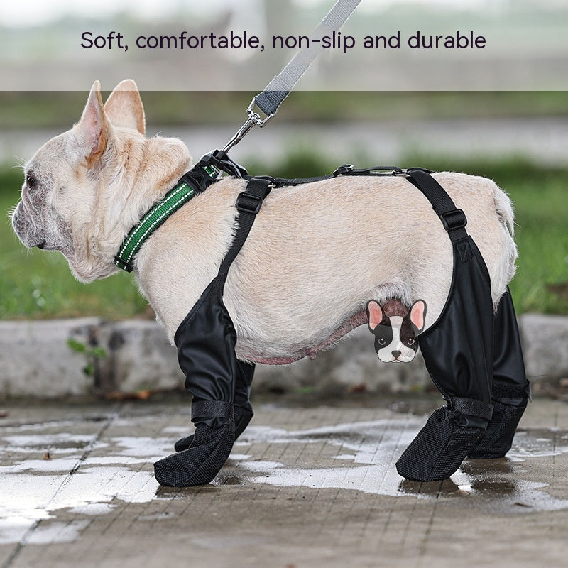 Waterproof Dog Shoes Adjustable Boots Pet Breathbale For Outdoor