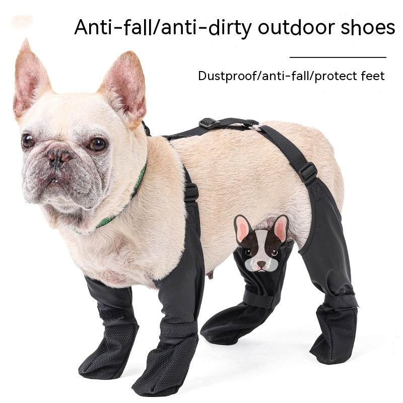Waterproof Dog Shoes Adjustable Boots Pet Breathbale For Outdoor