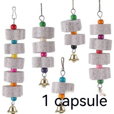 Pet Molar String Stone Parrot Grinding Mouth Nibbling Toy