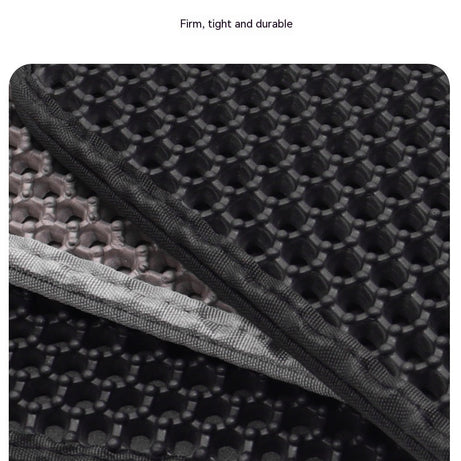 Pet Cat Eva Double Layer Basin Mat Anti-splash Filter Sand Toilet