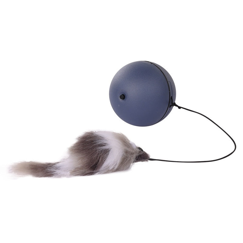 Cat Toys Mouse Teaser Ball Funny Moving Toy For Pets Dog Electric