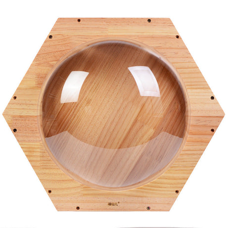 Solid Wood Scratching Post Cat Drilling Hole Luxury Tree Toy