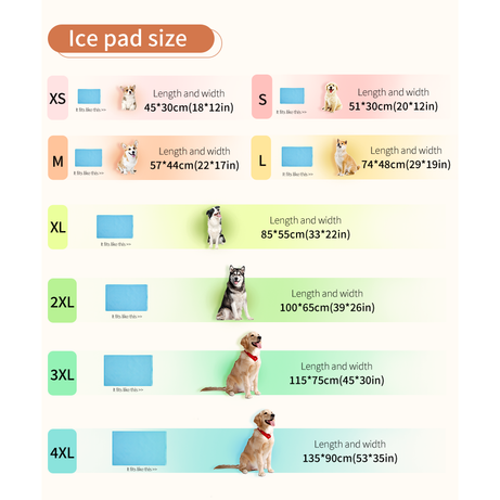 Dog Pillow Pet Summer Cooling Mat And Sleeping Pad Waterproof Pet