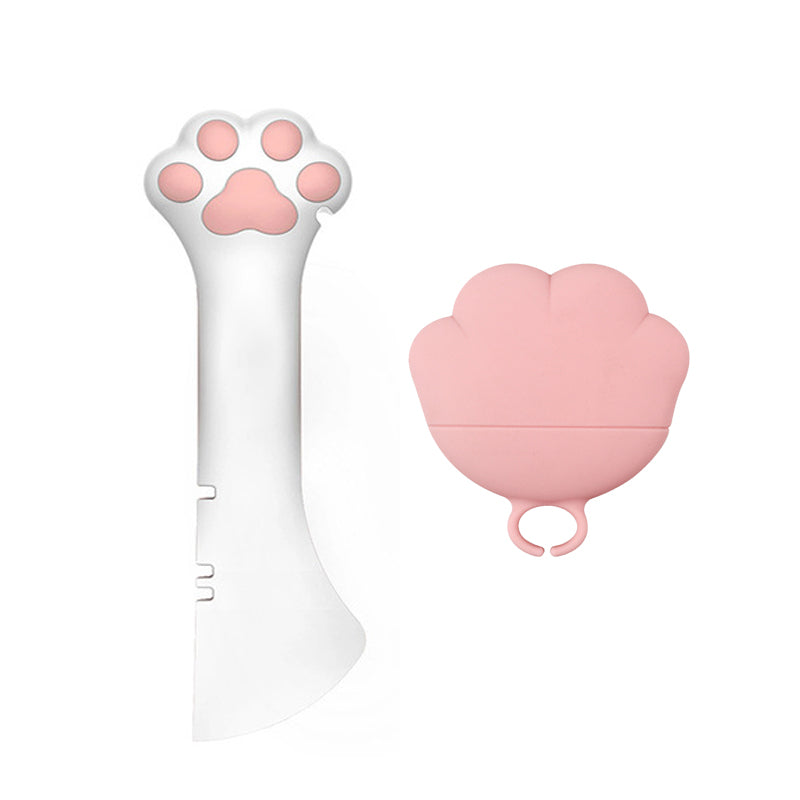 Multifunction Pet Canned Spoon Jar Opener Puppy Feeding Mixing Wet