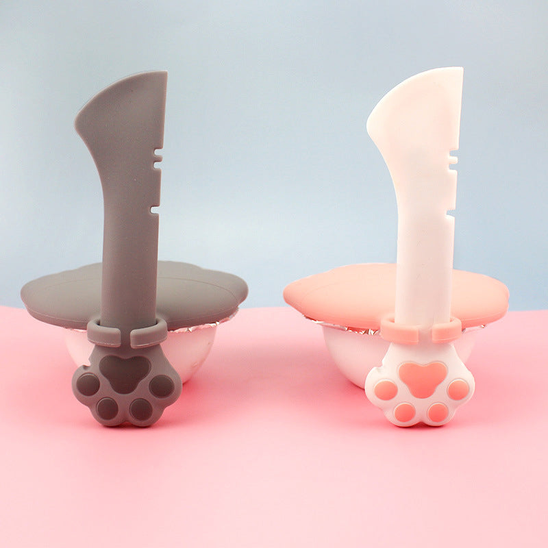 Multifunction Pet Canned Spoon Jar Opener Puppy Feeding Mixing Wet