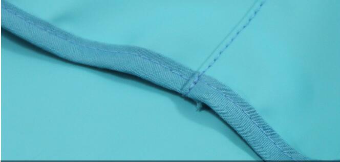 Transparent Brim Waterproof Pu Dog Raincoat