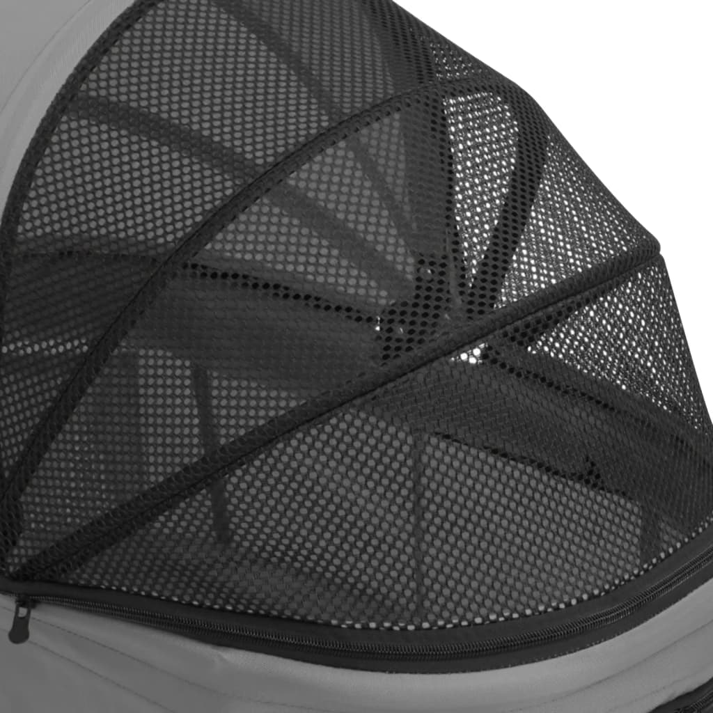 Foldable Dog Stroller For 2 Dogs 83x Oxford Fabric