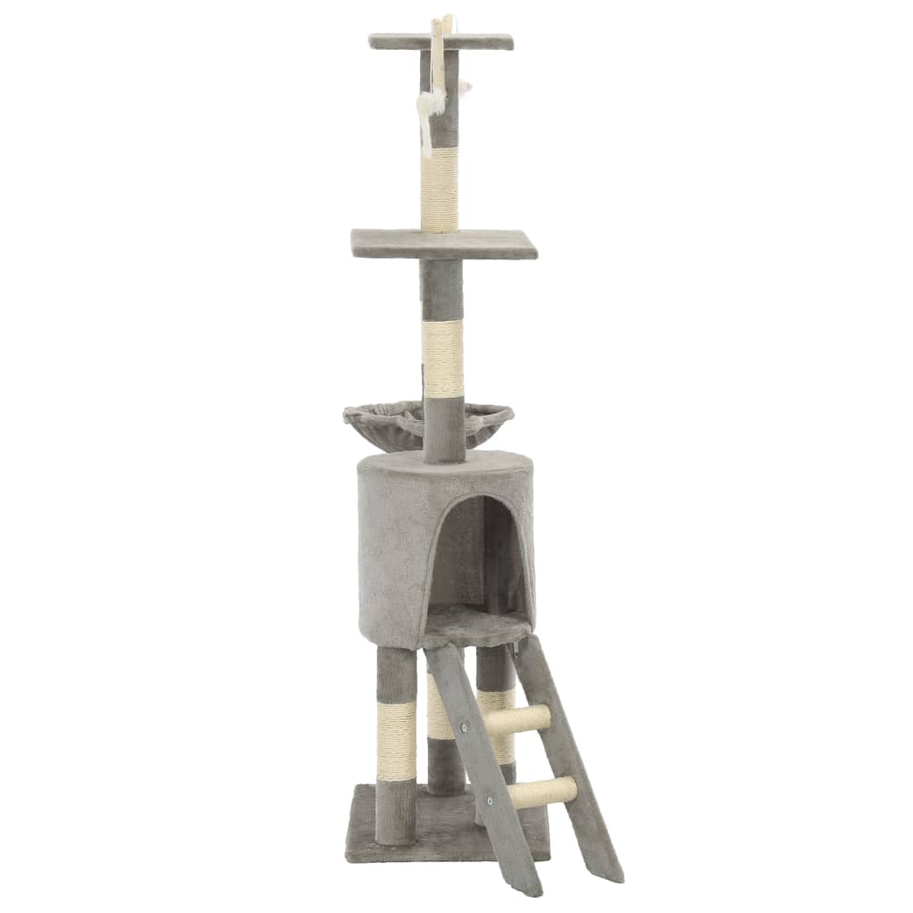 Cat Scratching Post With Sisal Posts 138 Cm