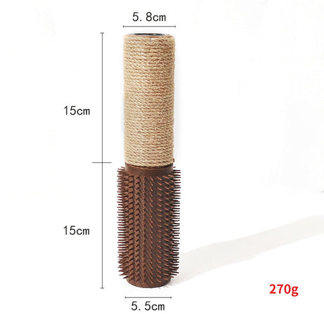 Sisal Scratching Post For Cats Device For The Face Toy