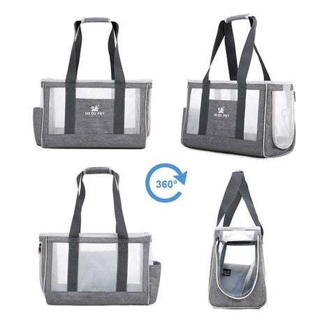 Portable Pet Cat Bag Breathable Dog Carrier Backpack Large Capacity