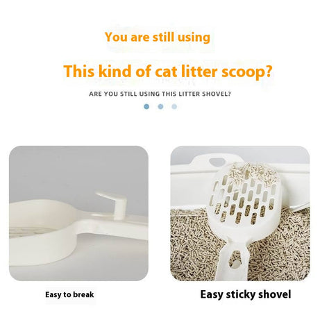 Metal Cat Litter Scoop Poop Cleaning Artifact