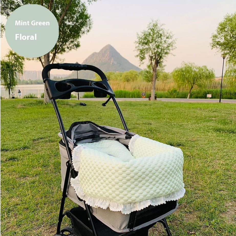Pet Stroller Anti-dirty Towel Cushion Pillow Pure Cotton