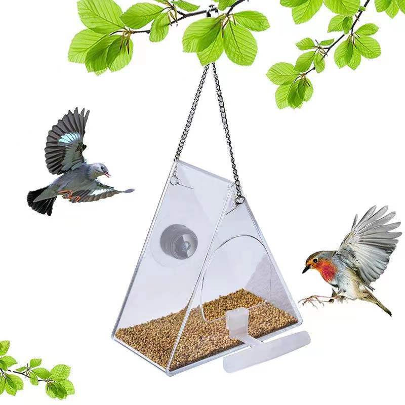Pet Smart Feeder Outdoor Real-time Monitoring With Hd Camera