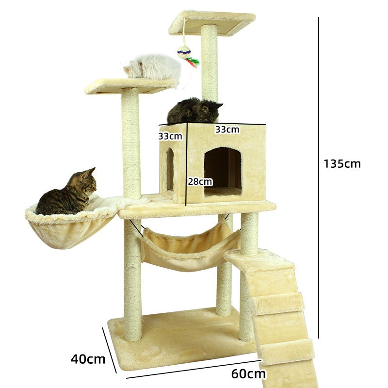 Cat Climbing Frame Scratching Post Sword Tree Toy