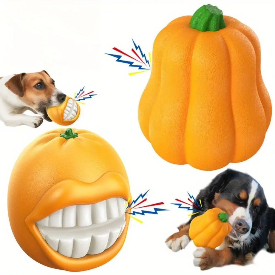 Pet Products New Sound Grinding Ball Dog Toothbrush