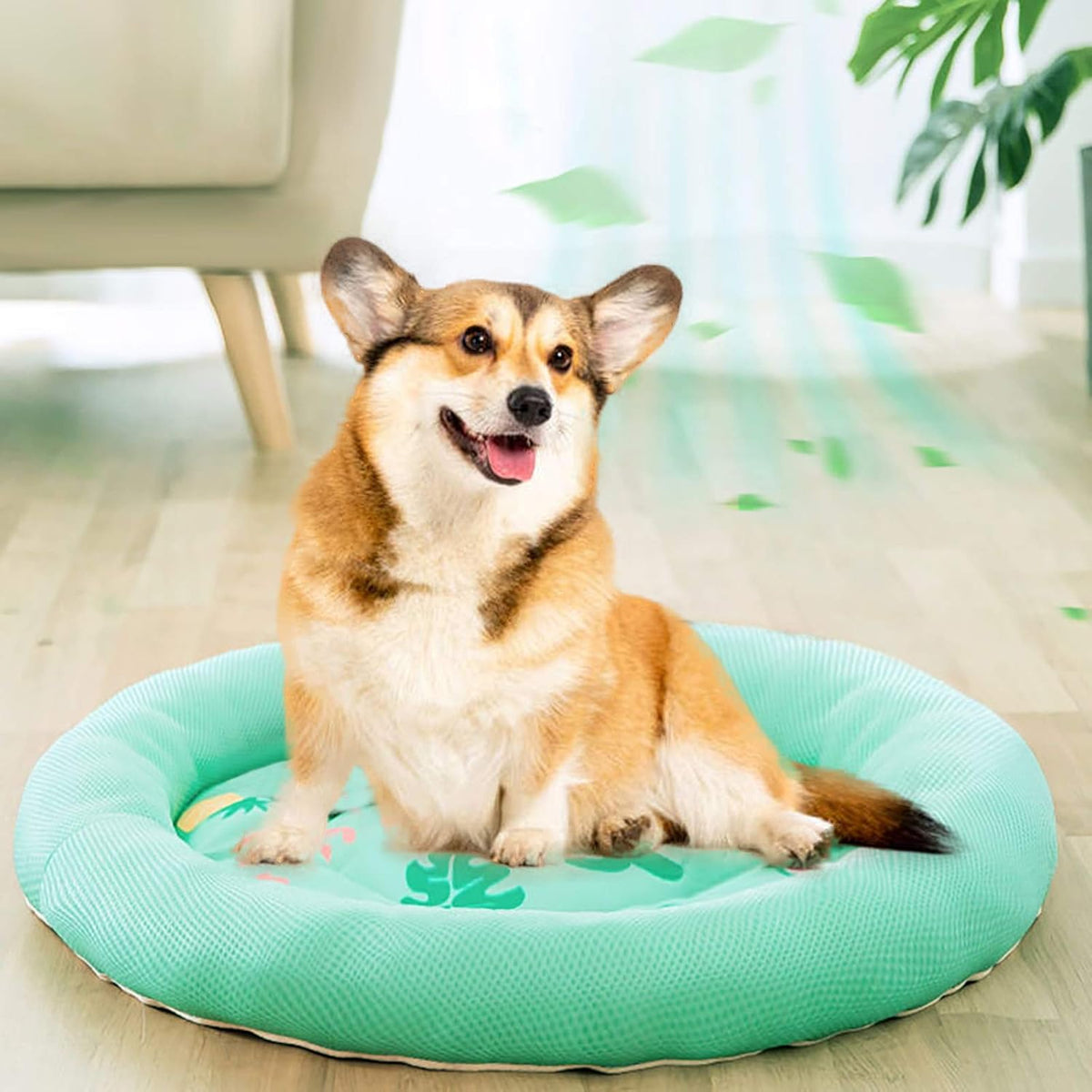 Cooling Dog Bed Soft Summer Ice Pet Pad Cushion For Small Sleeping