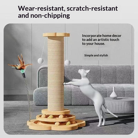 Cat Climbing Frame Wear-resistant And Non-shedding Elevated