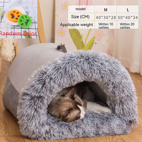 New Splice Portable Pet Nest Autumn And Winter Warm Dog
