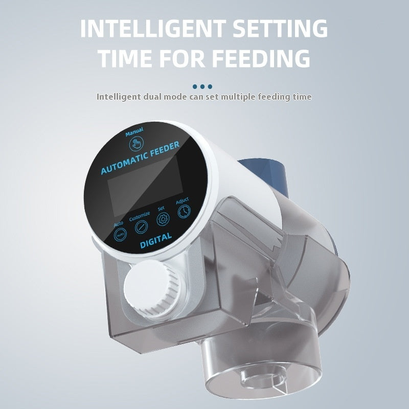 Fish Tank Feeder European And American Standard Particles Timing