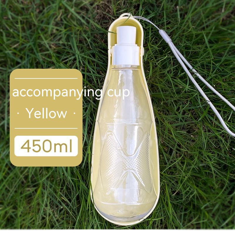 Pet Water Cup Outdoor Portable Folding Dog Bottle 550ml Large