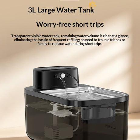 Wireless Smart Sensor Pet Water Fountain